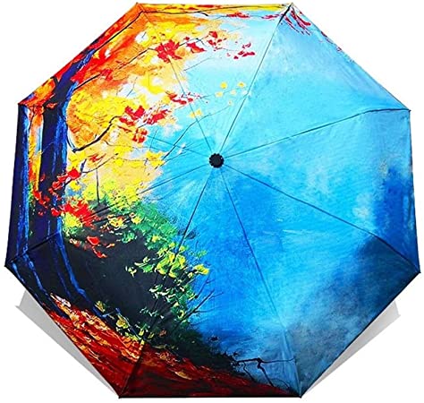 paraguas de flores